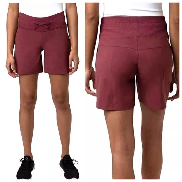 NWT Tuff Athletics Women’s XXL Red Wild Ginger Hybrid Shorts NEW - Picture 1 of 6